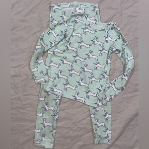 babyGap 100% Organic Cotton Bunny PJ Set